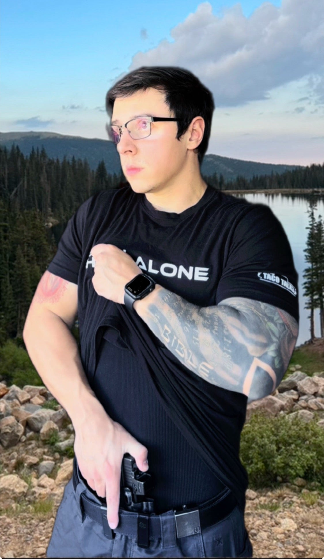 Faith Alone Christ Alone / Black White