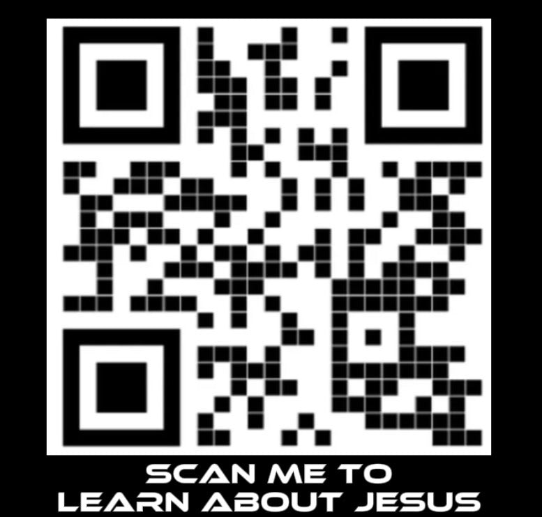 AMAA Jesus Shirt w/ QR Code on Back