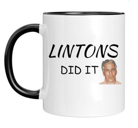 Clintons Did It C-Cup Coffee Mug