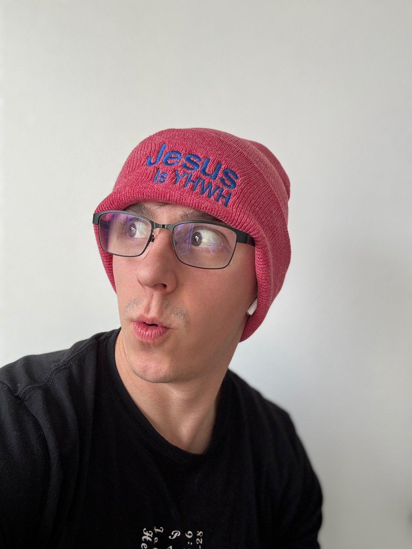 Pink/Blue Taco Toques (Jesus Is YHWH)